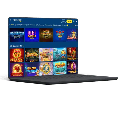 Casino-Spiele bei Nucleon Bet 